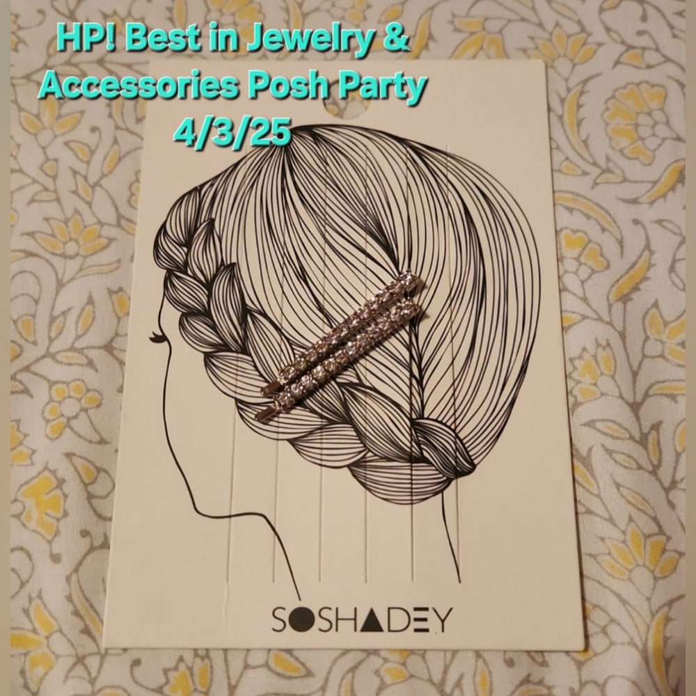 💜HP! ✨️Sparkly hair pins✨️